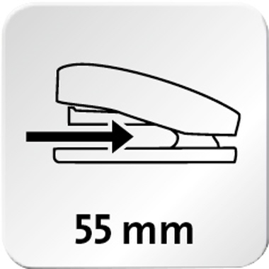 Blockheftgerät Novus B40/4 grau bis 100 Blatt
