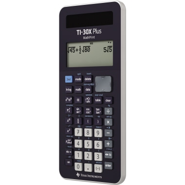 Schulrechner TEXAS TI-30X plus mattPrint schwarz 16 stellig, Solar