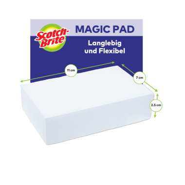 Fleckenradierer Easy Magic 2 weiß 