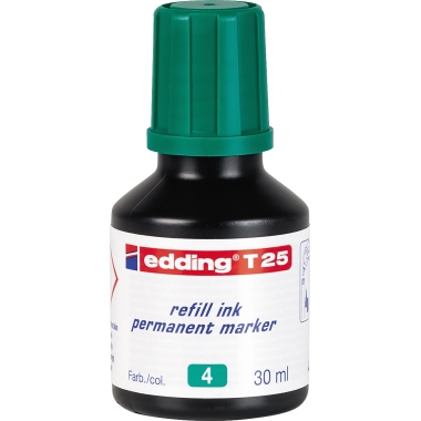 Nachfülltusche Edding T25 30ml grün 