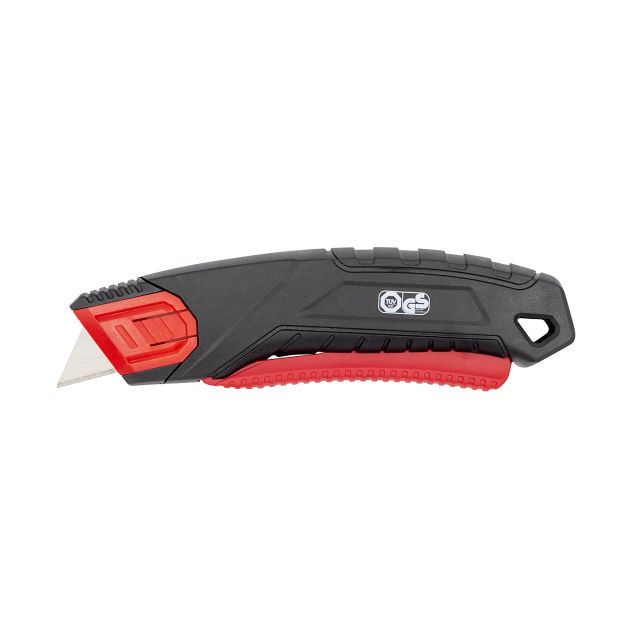Cutter Wedo 839 schwarz/rot Safety Plus 19mm Trapezklinge
