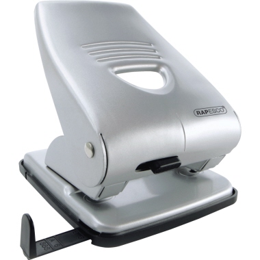 Locher Rapesco 1024 835 silber Bis Zu 40 Blatt, 2-fach , Metall