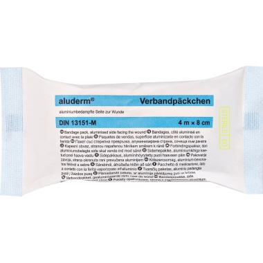 Verbandspäckchen aluderm® mittel DIN-13151