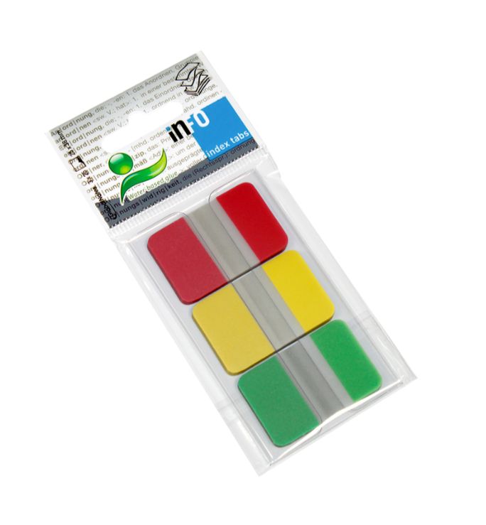 Haftstreifen sortiert 3 x 25 Blatt 