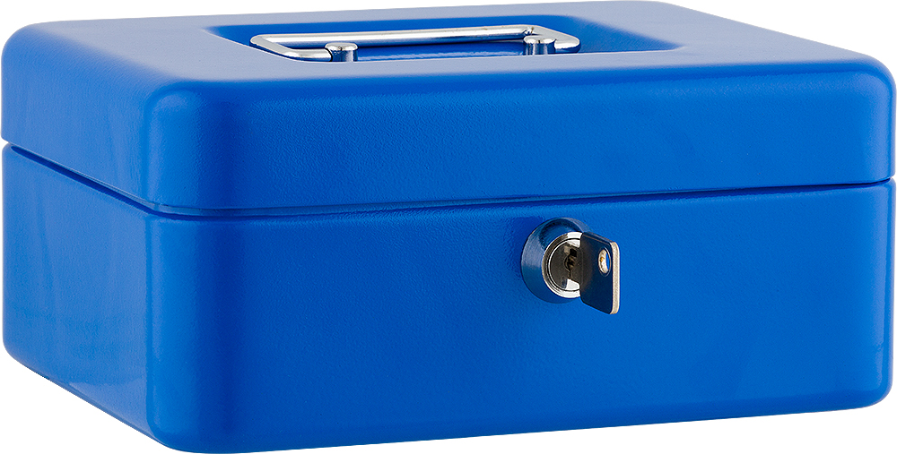 Geldkassette SAX 0-810 blau 20x16x9cm 
