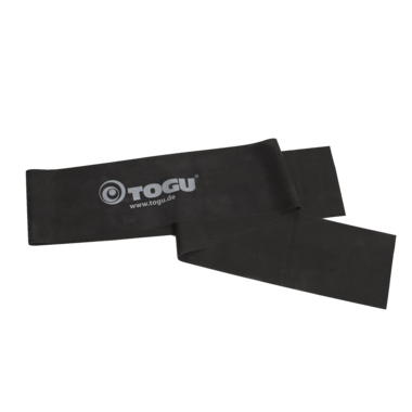 Fitnessband TOGU schwarz sehr stark Theragymband 120cm
