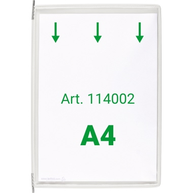 Sichttafel Tarifold 114002 A4 weiß 10 Stück