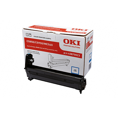 Trommel Oki 43870023 blau für C5850/5950