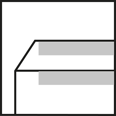 Briefumschlag DL oF SK  75g weiß 220x110mm MAILmedia