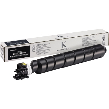 Toner KYOCERA TK8345K 1T02L70NL0 black Leertonter => Alttonerbehälter.