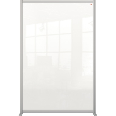 Stellwand Nobo 1915515 120x180 cm transparent/silber