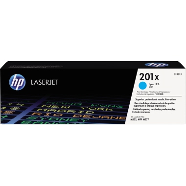 Toner HP 201X CF401X cyan
