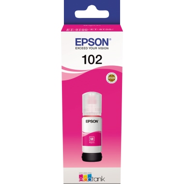Tintenpa. EPSON 102 magenta C13t03r340