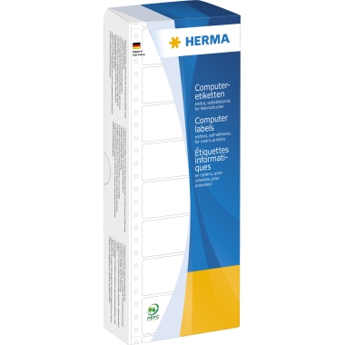 Etikett Herma 8122 101x48 rot 