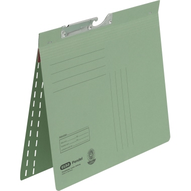 Pendelhefter Elba 100560095 A4 grün Kaufmännische Heftung
