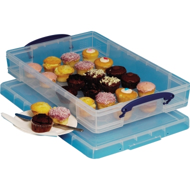 Multifunktionsbox Kunststoff 10 l transparent, Reay Usefu Box, 123211303