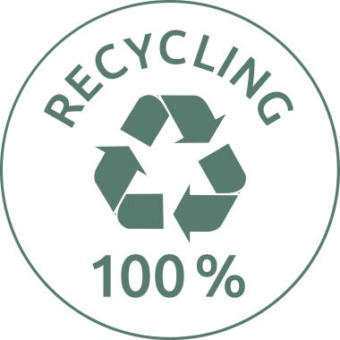 Rückenschild Zweckf. LR4760-10 weiß schmal/kurz, Recycling