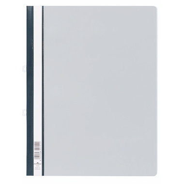 Schnellhefter Durable 2580 A4 PVC grau überbreit