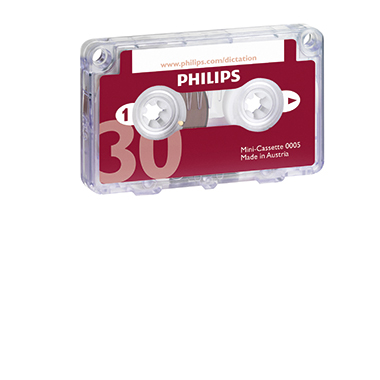 Minikassette Philips LFH005 2x15 Min. 