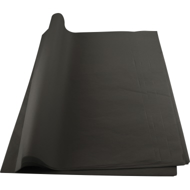 Seidenpapier 50x70cm 19g schwarz 1065-69