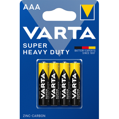 Batterie Varta Micro AAA R03 1.5V 4 Stück