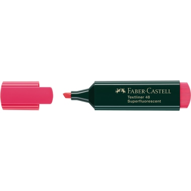 Textmarker Faber-Castell 1548 rot 