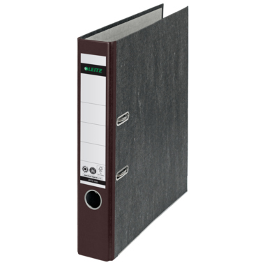 Ordner Leitz 1050 Pappe A4 52mm  braun 