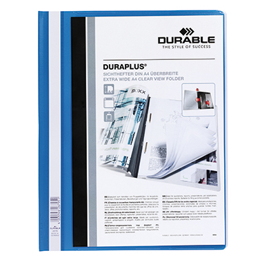 Angebotshefter DURABLE 2579 A4 Überbreit blau 