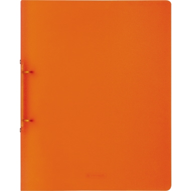 Ringbuch BRUNNEN 6551640 A4 16mm 2 Ringe orange 