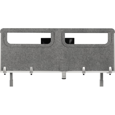 Trennwand BakkerElkhuizen 160x60x1cm grau