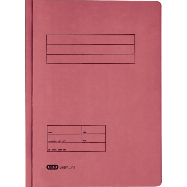 Doppelhefter Elba 100421222 A4 rot 2 Heftmechaniken, Kfm. + Amtsheftung