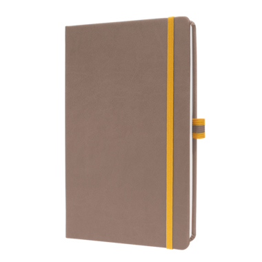Notizbuch SIGEL LS103 A5 liniert braun Linescape, 176 Seiten, Hardcover