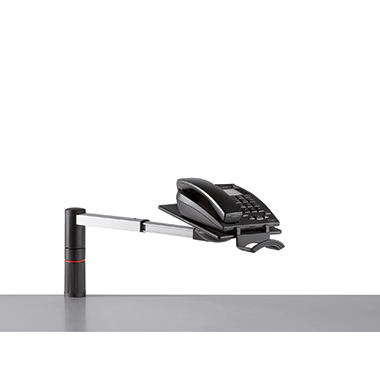 Telefonschwenker Novus 7140 silber Teleskoparm Unizwinge 1