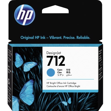 Tintenpa. HP 712 3ED67A cyan