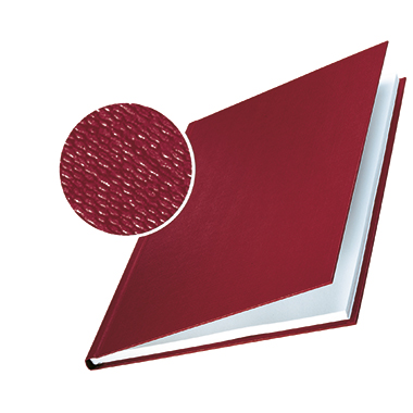 Buchbindemappe Leitz 7393 14mm rot Hardcover A4 106-140 Blatt