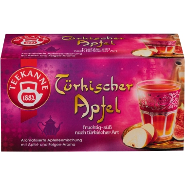 Tee Teekanne Türkischer Apfel 20x2,75g Kanne