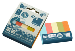 Haftstreifen sortiert 5 x 100 Blatt 