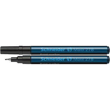 Lackmarker Schneider Maxx 278 0,8mm schw Schwarz