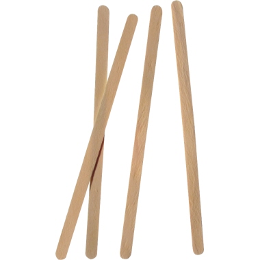 Rührstäbchen Papstar 16696 140x5mm Holz 