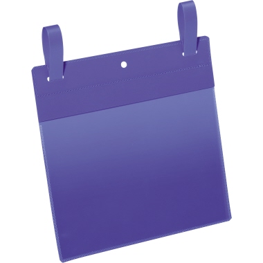 Gitterboxtasche DURABLE 1749 A5 quer dunkelblau 50 Stück