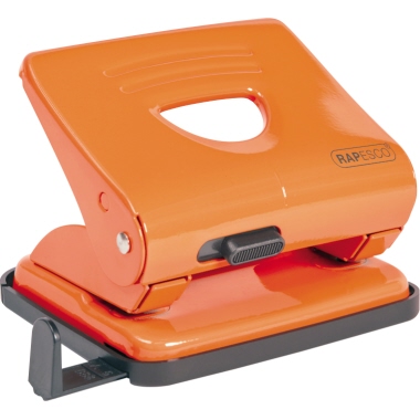 Locher Rapesco 1362 825 orange Bis Zu 25 Blatt, 2-fach , Metall