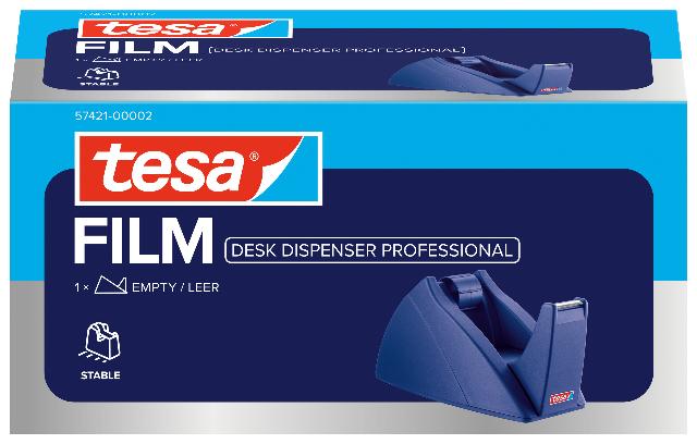 Tischabroller Tesa 57421 royalblau Easy Cut 19mm x 33m