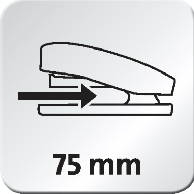 Blockheftgerät Novus B50 grau bis 140 Blatt