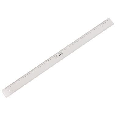 Lineal Soe 1826 50cm Plastik transparent