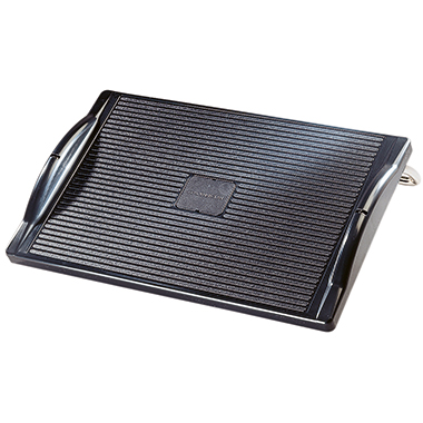 Fußstütze Soennecken Swing 2268 schwarz 43x30cm Polypropylen
