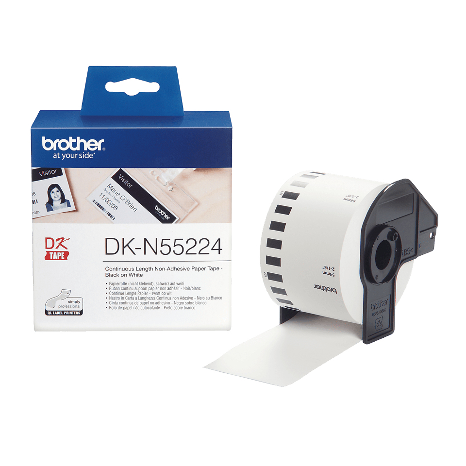 Endlosetikettenrolle Brother DKN55224 