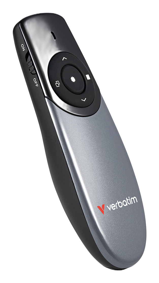 Presenter Verbatim USB-A/USB-C gr/sw Wireless Focus 5 Tasten