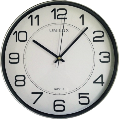 Wanduhr Unilux MAGNET metallgrau 400094406