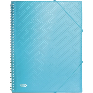 Spiralsichtbuch Elba 400104494 20H türki Transluzent, A4, Urban, Pp
