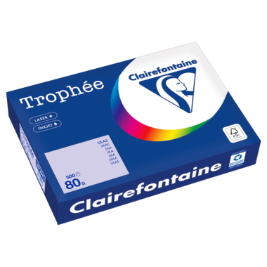 Kopierpapier Clairefontaine 1872C A4 80g lila pastell 500 Blatt 